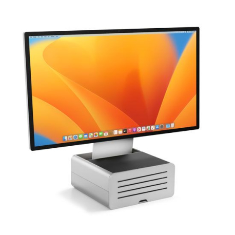 Améliorez votre espace de travail avec le support HiRise Pro Silver pour iMac