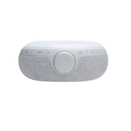 Horizon 2 Gris : Enceinte Radio Réveil Bluetooth