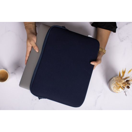 Housse MacBook Air 15 Basics ²Life Bleu/Blanc