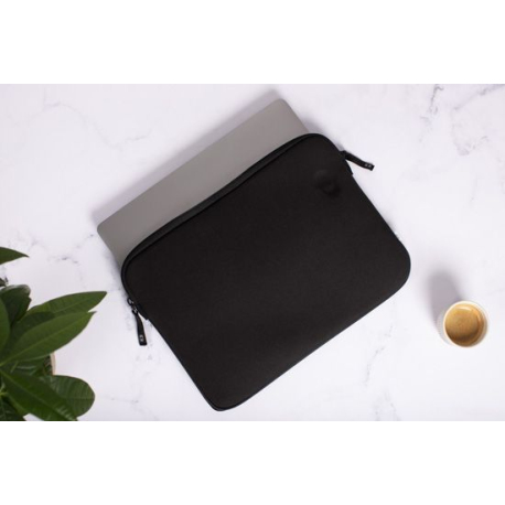 Housse Éco-Responsable pour MacBook Air 15 - Basics ²Life Noir/Blanc