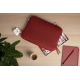 Eco-Friendly MacBook Air 15 Sleeve - Red/White