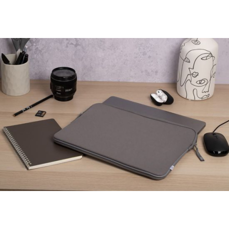 Housse Écologique pour MacBook Pro 16 - Gris/Blanc