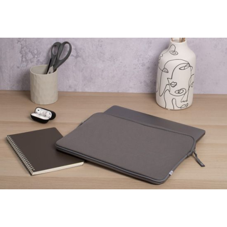 Housse MacBook Pro/Air 13 Basics ²Life Gris/Blanc