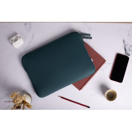 Housse MacBook Pro/Air 13 Basics ²Life Vert/Blanc