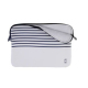 13-Inch Marinière White Laptop Sleeve