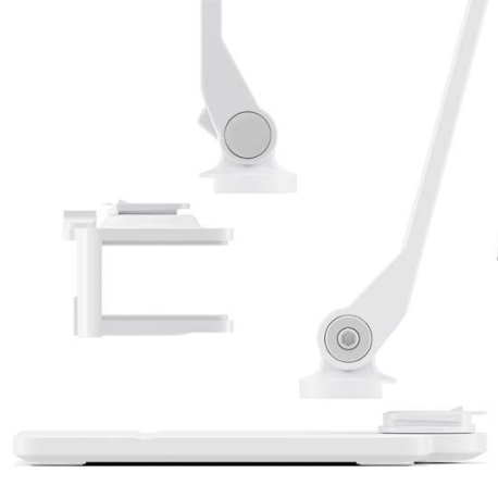 HoverBar Duo (2nd Gen) White - Adjustable Arm for iPad