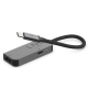 2-in-1 USB-C Hub Gray