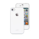 iGlaze iPhone 4/4S Blanc - Coque de Protection Minimaliste