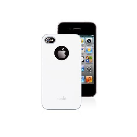 iGlaze iPhone 4/4S Blanc - Coque de Protection Minimaliste