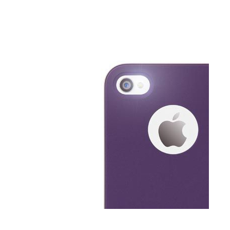 iGlaze iPhone 4/4S Violet - Protection Minimaliste