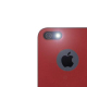 Coque iGlaze iPhone 5/5S/SE Rouge : Protection Minimaliste pour Votre Appareil