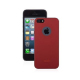 Coque iGlaze iPhone 5/5S/SE Rouge : Protection Minimaliste pour Votre Appareil