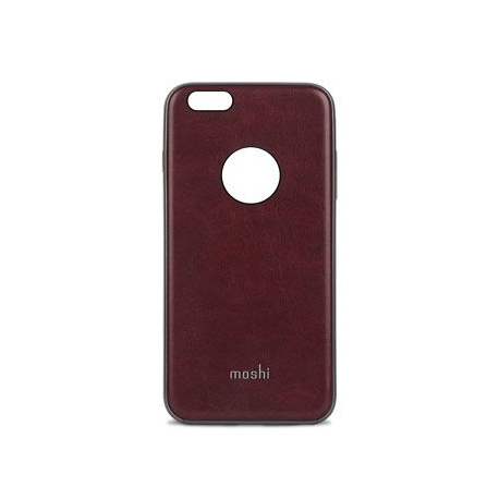 iGlaze Napa Rouge Bourgogne : Coque Cuir Vegan pour iPhone 6 Plus/6S Plus