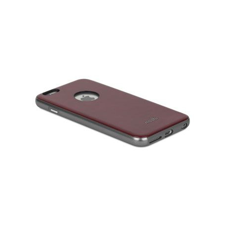 iGlaze Napa Rouge Bourgogne : Coque Cuir Vegan pour iPhone 6 Plus/6S Plus