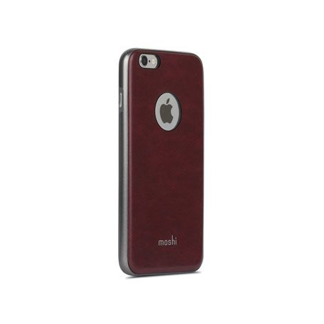 iGlaze Napa Rouge Bourgogne : Coque Cuir Vegan pour iPhone 6 Plus/6S Plus