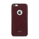 iGlaze Napa Rouge Bourgogne : Coque Cuir Vegan pour iPhone 6 Plus/6S Plus