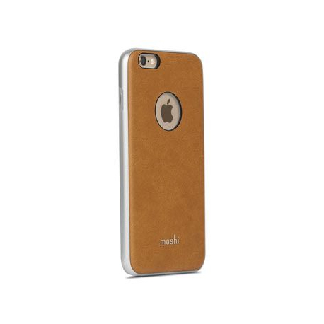 iGlaze Napa | Coque en cuir vegan pour iPhone 6 Plus/6S Plus - Caramel Beige