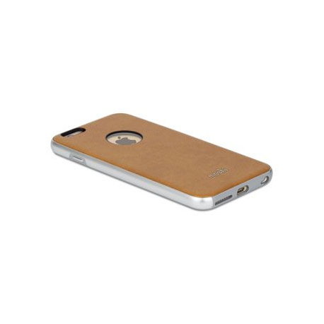 iGlaze Napa | Coque en cuir vegan pour iPhone 6 Plus/6S Plus - Caramel Beige