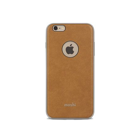 iGlaze Napa | Coque en cuir vegan pour iPhone 6 Plus/6S Plus - Caramel Beige