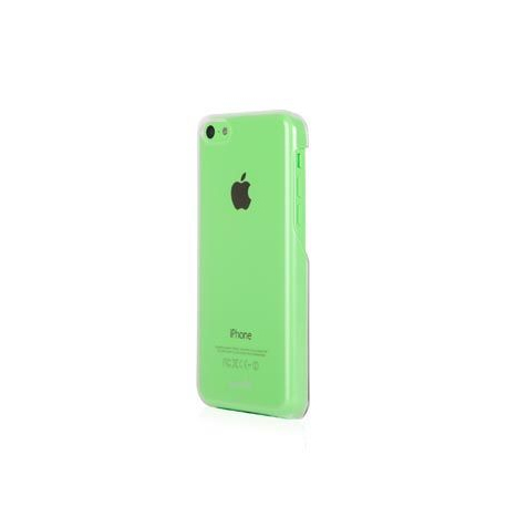 Coque iGlaze XT iPhone 5C Transparente - Jaune