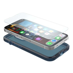 Coque Influence iPhone 13 Pro Max Bleu avec Compatibilité MagSafe