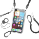 Durable iPhone 13 Pro Max Clear Case with Strap Compatibility