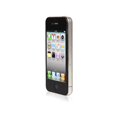 iVisor AG iPhone 4 Noir (v2) - Protection Écran pour iPhone 4 et 4S