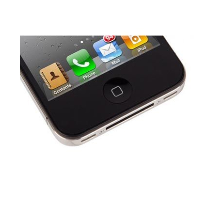 iVisor AG iPhone 4 Noir (v2) - Protection Écran pour iPhone 4 et 4S