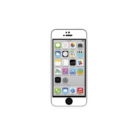 iVisor Glass Protection d'écran pour iPhone 5/5S/5C/SE - Blanc