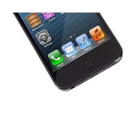 iVisor XT Noir pour iPhone 5/5S/5C - Protection d'écran avancée