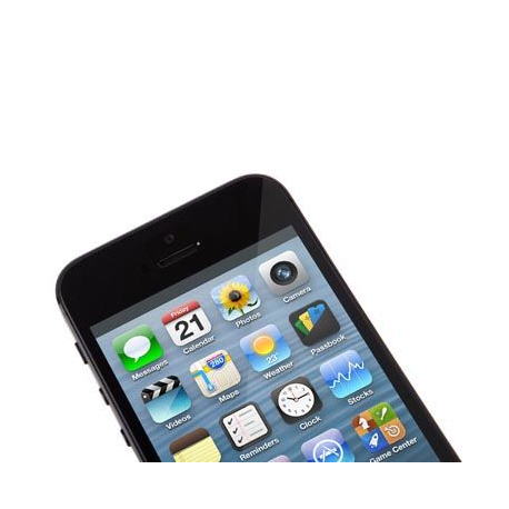 iVisor XT Noir pour iPhone 5/5S/5C - Protection d'écran avancée