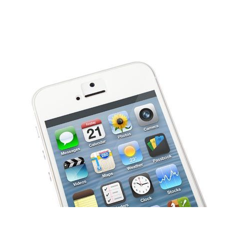 iVisor XT Protection d'écran pour iPhone 5/5S/5C/SE Blanc