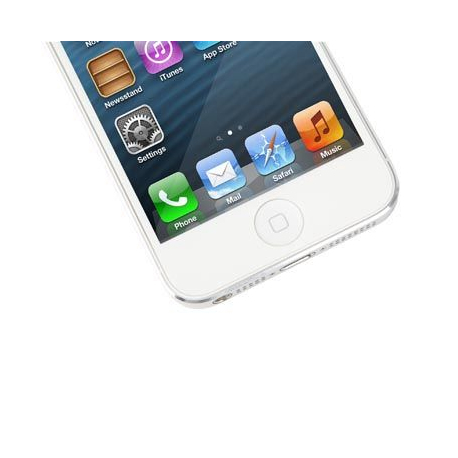 iVisor XT Protection d'écran pour iPhone 5/5S/5C/SE Blanc