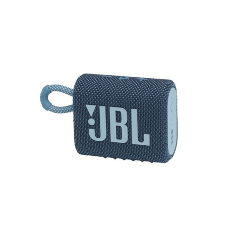 JBL Go 3 - Mini Enceinte Bluetooth Bleu Audacieuse