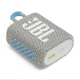 JBL Go 3 Eco Blanc - Compact Portable Bluetooth Speaker