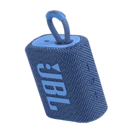 JBL Go 3 Eco Bleu : Son Audacieux, Partout et à Tout Moment