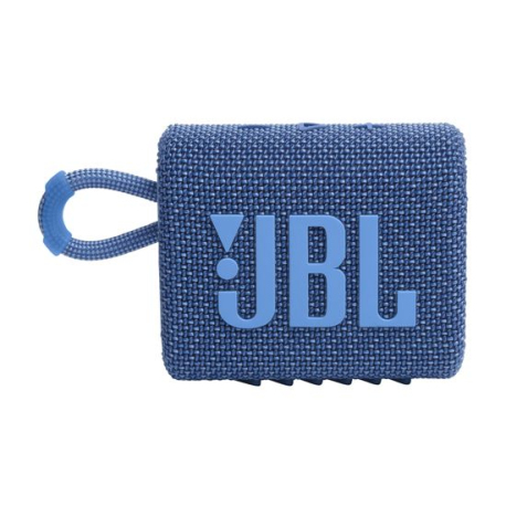 JBL Go 3 Eco Bleu : Son Audacieux, Partout et à Tout Moment