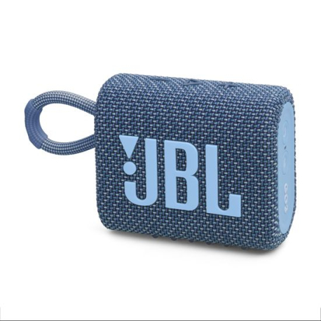 JBL Go 3 Eco Blue: Bold Sound, Anytime, Anywhere