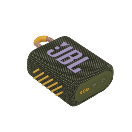 JBL Go 3 Green Portable Bluetooth Speaker