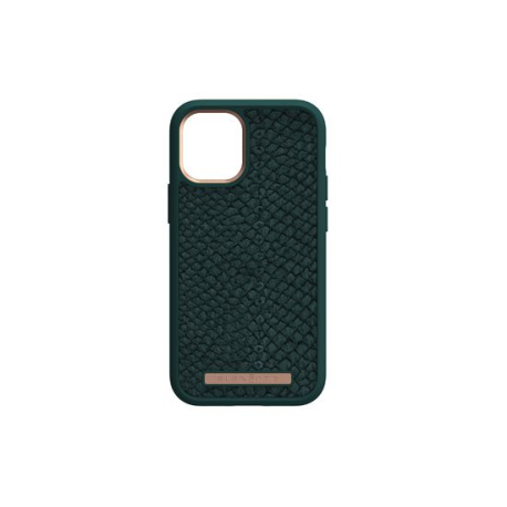 Coque en cuir de saumon islandais premium pour iPhone 12 Mini