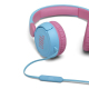 JR310 Bleu : Casque Audio Sûr pour Enfants