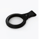 Black AirTag Key Ring