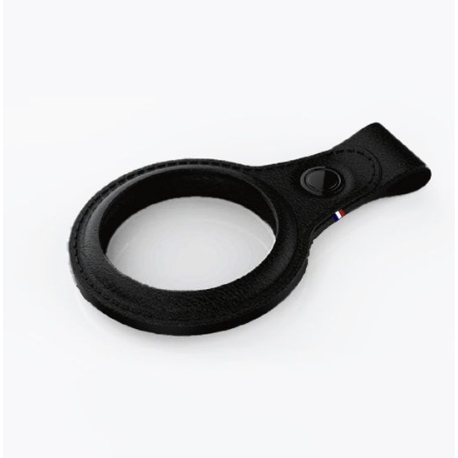 Black AirTag Key Ring