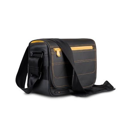 LE Reporter Scout Black Safran - Sac Appareil Photo Compact & Stylé