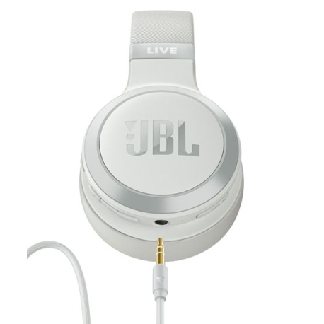 Experience Uninterrupted Sound with JBL Live 670 NC BT White Headphones