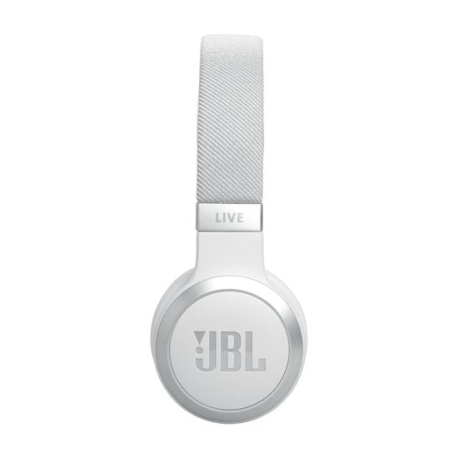 Experience Uninterrupted Sound with JBL Live 670 NC BT White Headphones