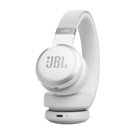 Experience Uninterrupted Sound with JBL Live 670 NC BT White Headphones