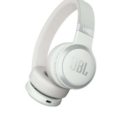 Experience Uninterrupted Sound with JBL Live 670 NC BT White Headphones