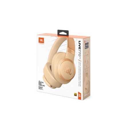 JBL Live 770NC BT Casque Anti-bruit - Beige