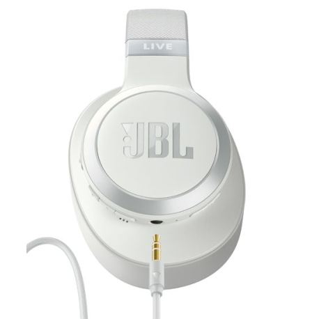 JBL Live 770 NC BT Blanc : Casque Bluetooth Anti-bruit